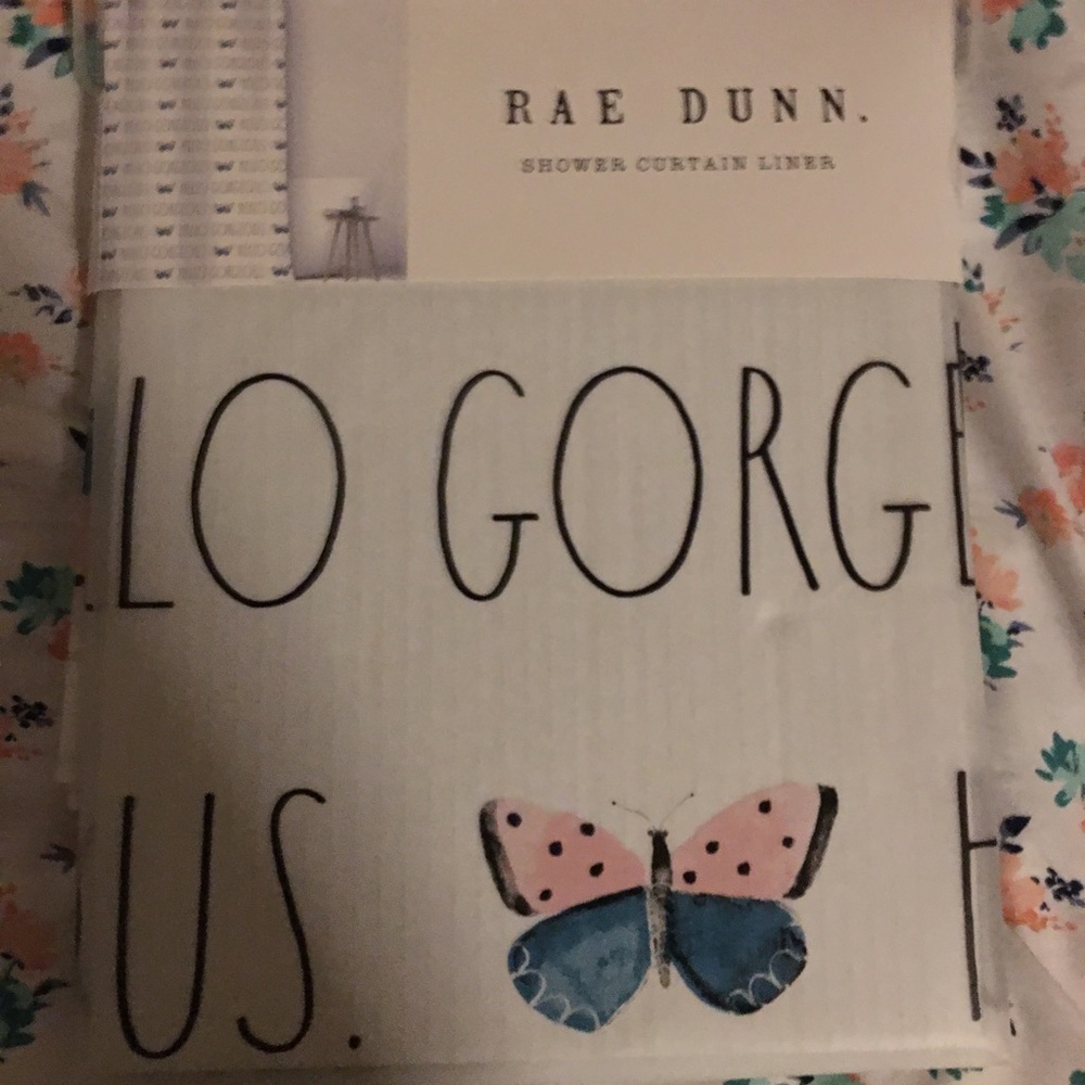 Rae Dunn Shower Liner